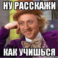 ну расскажи как учишься