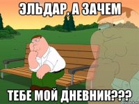 Эльдар, а зачем Тебе мой дневник???