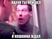 НАХУЙ ТЫ ПРИШЕЛ Я КОШКИНА ЖДАЛ