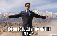  когда есть друг по имени Миша