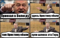 Приехал в Вологду здесь Кристину ебали там Кристину ебали хули шлюха эта Герц