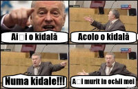 Aiși o kidală Acolo o kidală Numa kidale!!! Ați murit in ochii mei