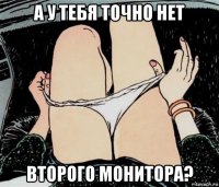 а у тебя точно нет второго монитора?