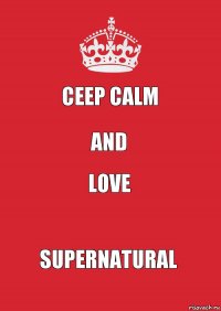 CEEP calm and love supernatural