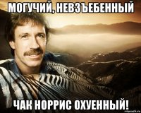 могучий, невзъебенный чак норрис охуенный!