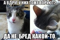 А вдруг у них тоже воруют? Да не, бред какой-то.