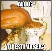 Aloo? tu esti Vasea?