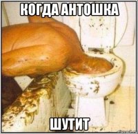 когда антошка шутит