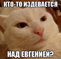 Кто-то издевается Над Евгенией?