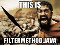 this is filtermethod.java