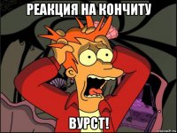 реакция на кончиту вурст!