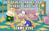 Когда яблочники узнают правду о главе Apple Тиме Куке