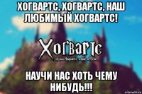 хогвартс, хогвартс, наш любимый хогвартс! научи нас хоть чему нибудь!!!