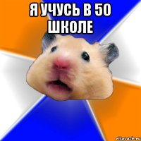 я учусь в 50 школе 