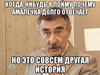 когда-нибудь я пойму почему амалечка долго отвечает но это совсем другая история