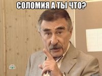 соломия а ты что? 