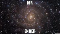 MR ENDER