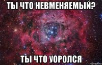 ты что невменяемый? ты что уоролся