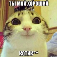 ты мой хороший котик^^