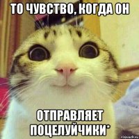 то чувство, когда он отправляет поцелуйчики*