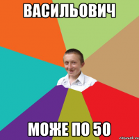 Васильович може по 50