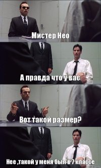 Мистер Нео А правда что у вас Вот такой размер? Нее ,такой у меня был в 7 классе