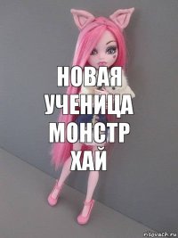 Новая ученица монстр хай