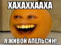 хахаххааха я живой апельсин!