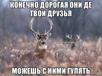 Конечно дорогая они де твои друзья Можешь с ними гулять