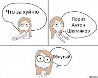 Что за хуйню Порит Антон Шепляков Ебнутый