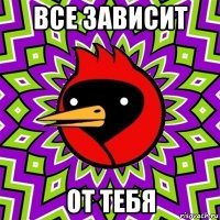 все зависит от тебя