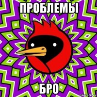 проблемы бро