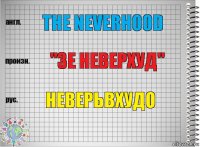 The Neverhood "Зе неверхуд" Неверьвхудо