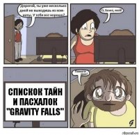 Спискок тайн и пасхалок "Gravity Falls"