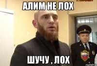 АЛИМ НЕ ЛОХ ШУЧУ , ЛОХ