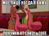 Мое лицо когда я вижу пончики от Candy&Coff