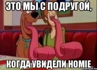 это мы с подругой, когда увидели HOMIE