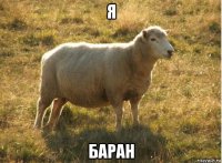 я баран