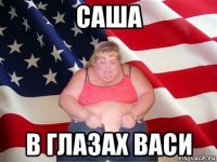 саша в глазах васи