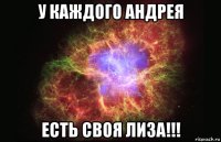 у каждого андрея есть своя лиза!!!