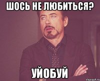 ШОСЬ НЕ ЛЮБИТЬСЯ? УЙОБУЙ