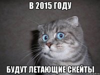 в 2015 году будут летающие скейты