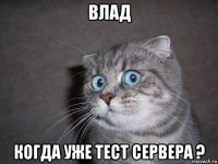 влад когда уже тест сервера ?