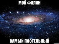 МОЙ ФИЛИН САМЫЙ ПОСТЕЛЬНЫЙ