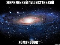 ЖИРНЕНЬКИЙ ПУШИСТЕНЬКИЙ ХОМЯЧОООК***