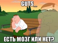 Guts_ Есть мозг или нет?