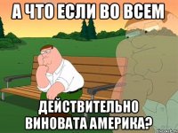 А что если во всем Действительно виновата Америка?