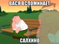 вася вспоминает салхино