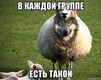 в каждой группе есть такой