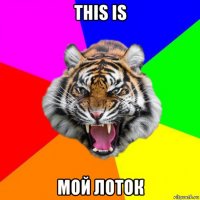 this is мой лоток